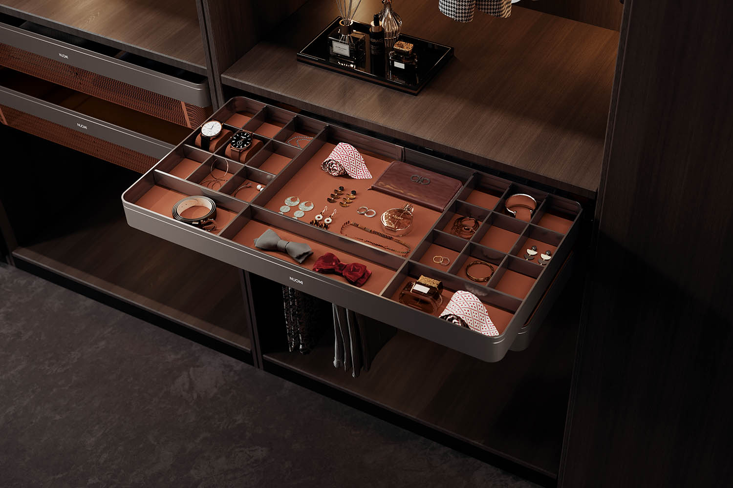 Kitchen Matt Grey Series Tall Units